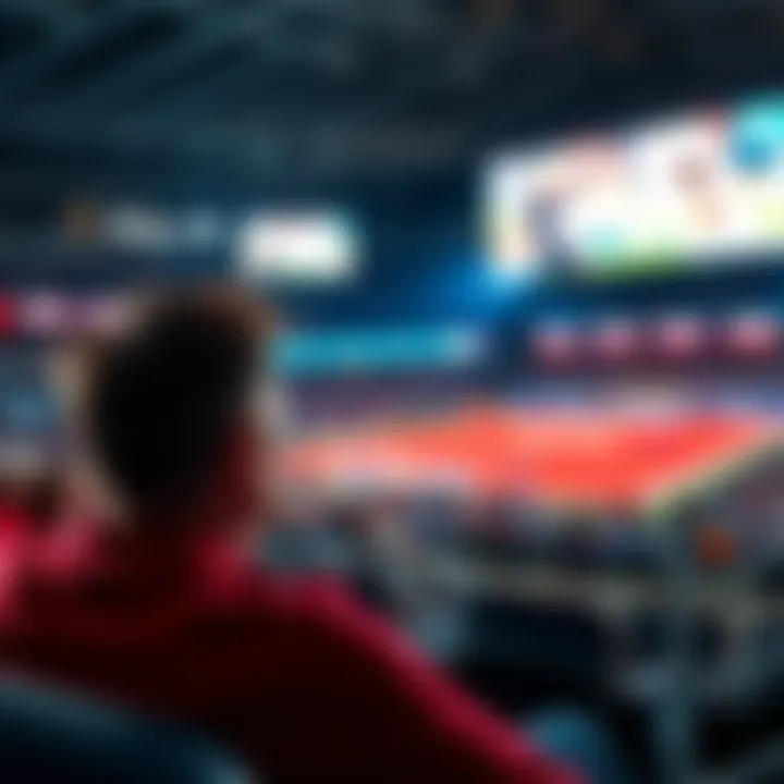 A frustrated person watching a sports game on TV, showing disappointment after the home team loses.