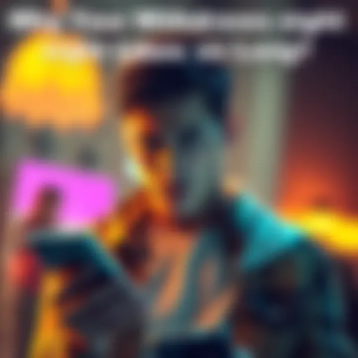 A person looking anxious while checking their phone for updates about a delayed withdrawal