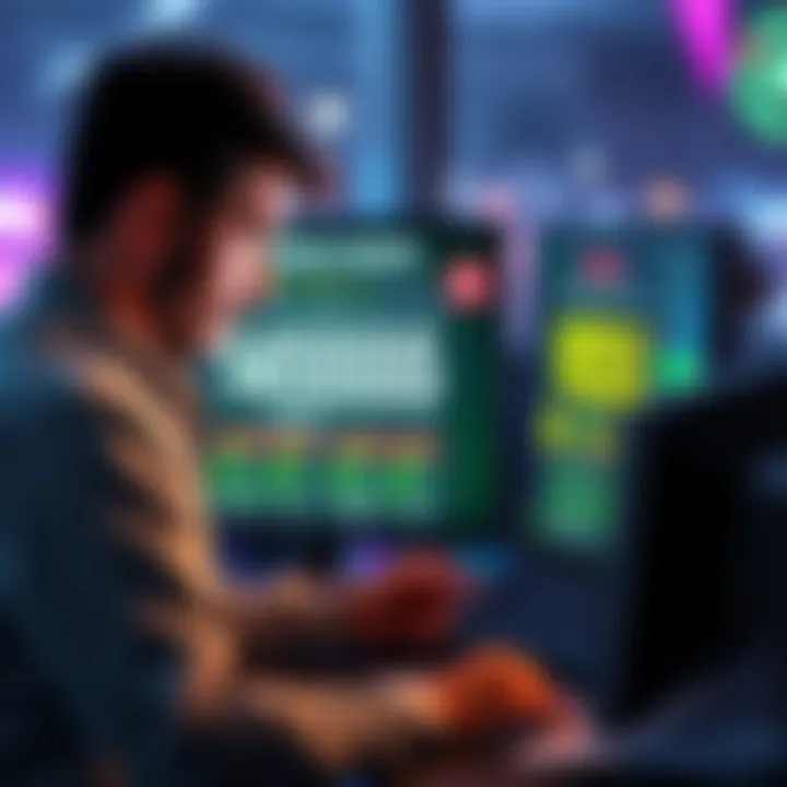 Player looking at a computer screen showing confusing bonus drop amounts