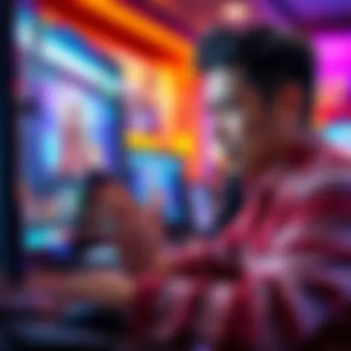 A frustrated player looking at a computer screen with a casino website, expressing disappointment over delays in cashing out funds.