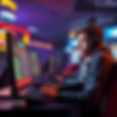 A player sitting at a computer looking anxious while checking for payment updates after a big win in online gaming