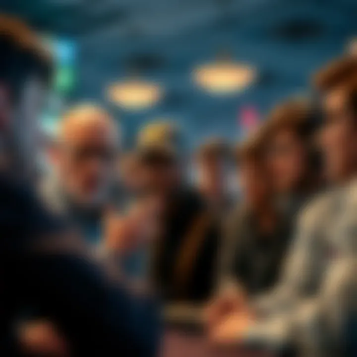 A group of players talking about the $6k rollover bonus, showing expressions of frustration and confusion in a gaming setting.