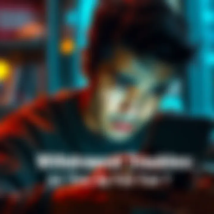 A person looking stressed while using a smartphone, showing withdrawal problems from an app