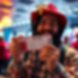 A person holds a betting slip with a confident smile, ready to place a big bet for a new phone.