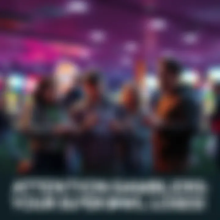 Group of people discussing gambling losses and supporting each other