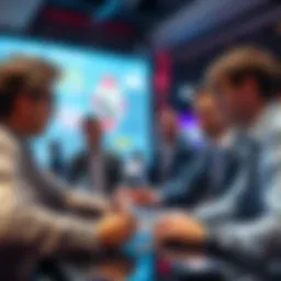Professionals engaged in a discussion about the gaming industry on a forum platform.