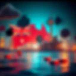 A visual representation of gambling symbols with a backdrop of Australian landmarks, highlighting the ongoing debate over prediction markets' legality.