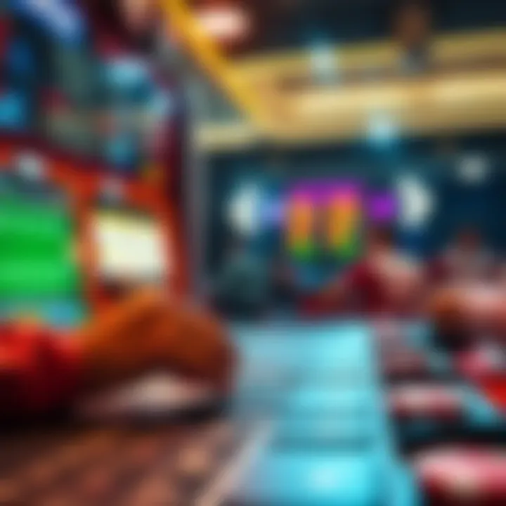 A person placing a bet on a sports event without using a bonus code