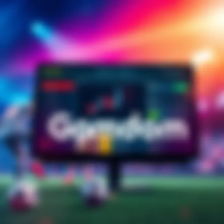 Gamdom Sports Betting Platform Screenshot of Gamdom sports betting platform showing various sports betting options and odds