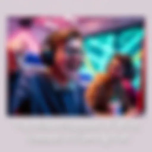 A gamer showing excitement after a win and disappointment after a loss during a gaming session