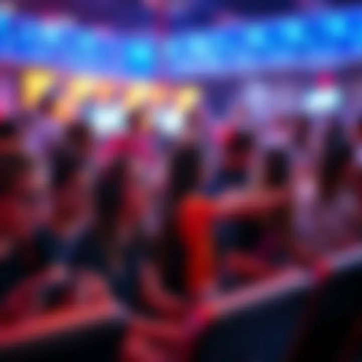 People enjoying a gaming night filled with excitement and competition