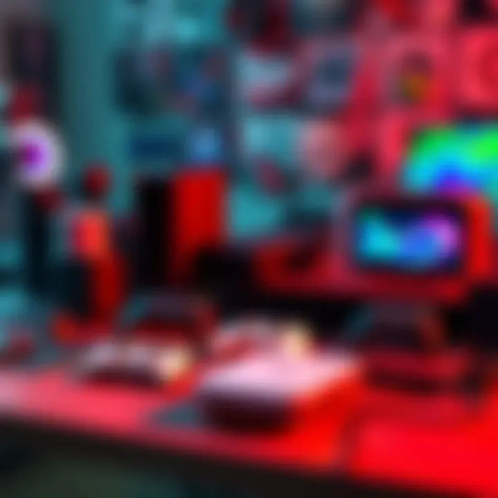 Gaming Recommendations A collection of popular gaming items including consoles and accessories arranged on a table.