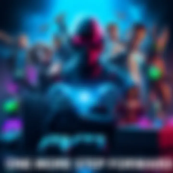 A collage of popular gaming consoles and characters showcasing current gaming trends