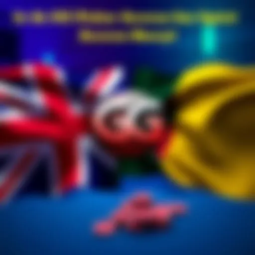GG Poker logo with UK and Belgium flags showing players' concerns about access limitations