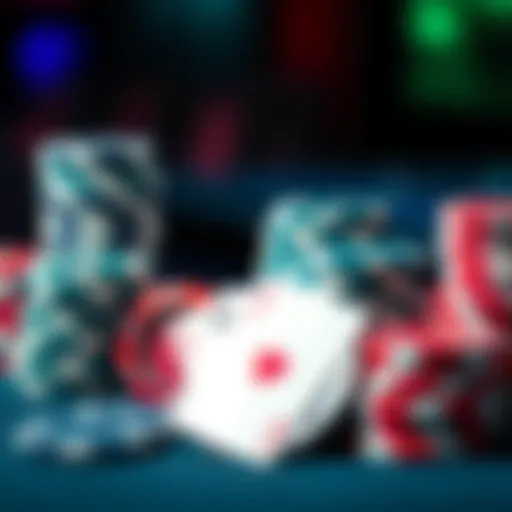 A graphic showing poker chips and rewards related to GG Poker's rakeback policies in Ontario