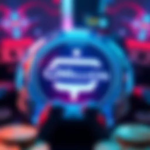 A graphic showcasing GGMillion$ logo with gaming elements like controllers and coins.