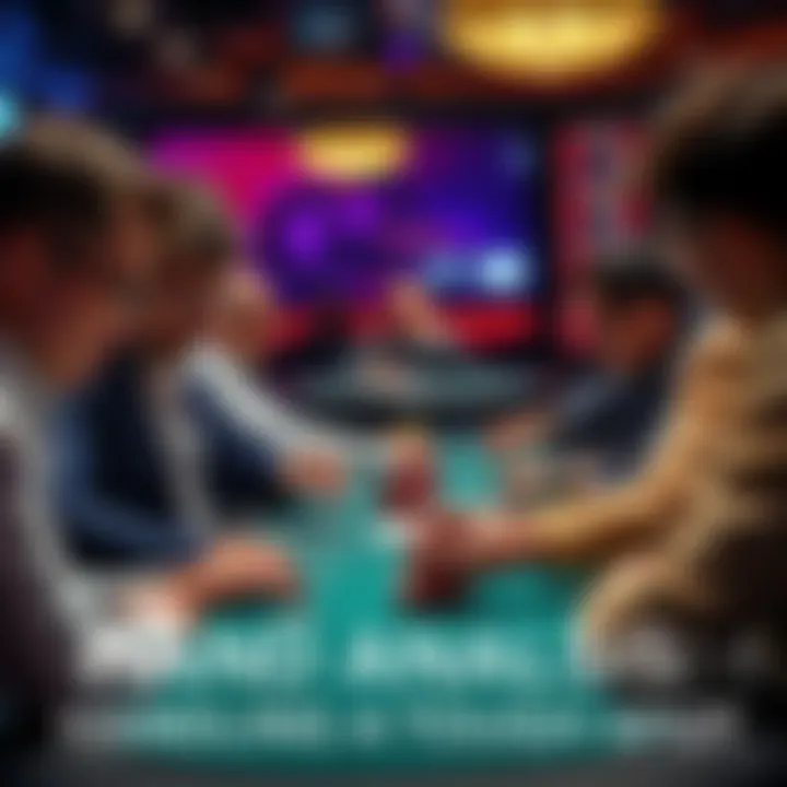 GGPoker NL Hold'em Strategy A player analyzing their hand and opponents at a GGPoker NL Hold'em table, focused on decision-making and strategy