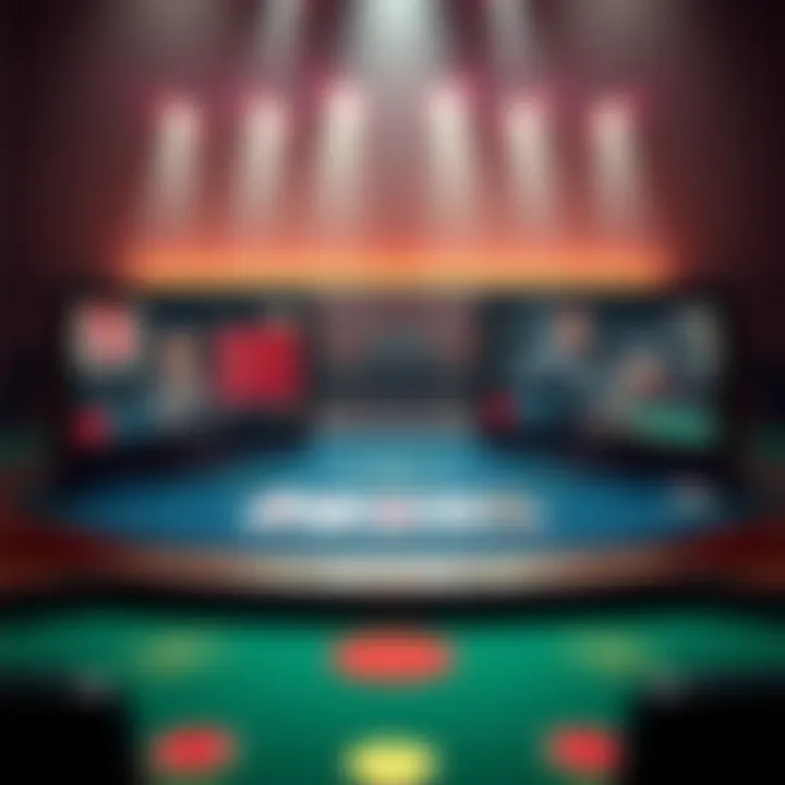 GGPoker's poker table showing the old and new UI side by side after community feedback