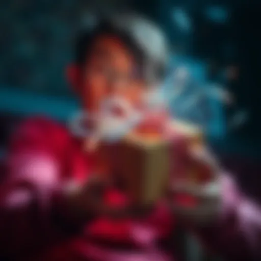 A person in shock as a gift is snatched back moments after being given