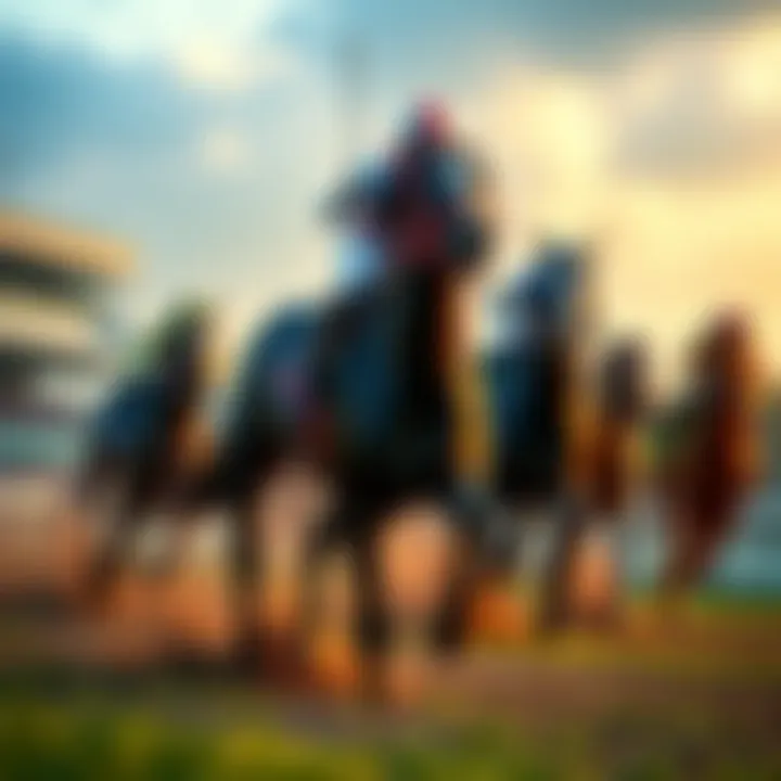 Racing Horses at the Graveyard of Champions Leading Change triumphs over Napoleon Solo and Golden Tempo in a dramatic race at the Graveyard of Champions