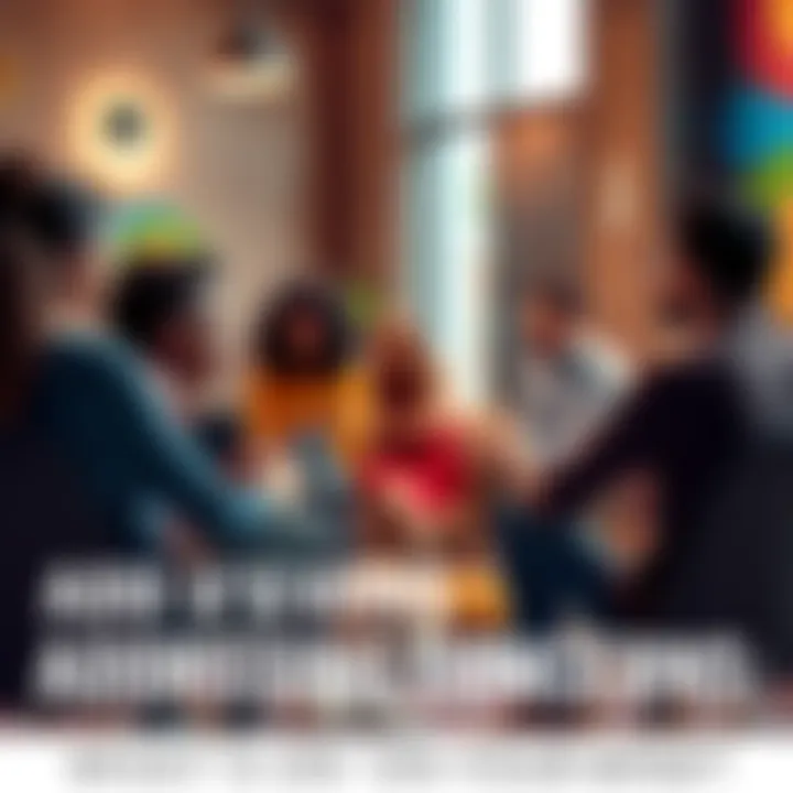 A diverse group of people sitting in a circle, sharing their concerns and supporting each other in an open conversation.