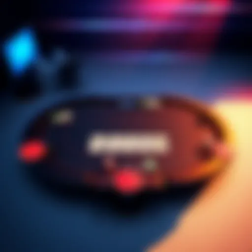 Illustration showing a poker table layout for 3-max and 5-max cash games with highlighted optimal pre-flop strategies