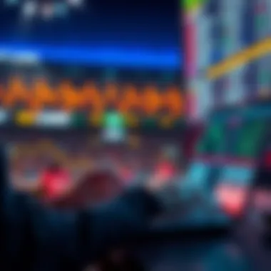 A person analyzing sports stats on a laptop, focusing on head-to-head fantasy points for betting strategy.