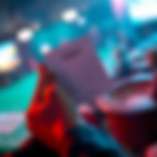 A person nervously holding a betting slip, symbolizing the start of a gambling journey.