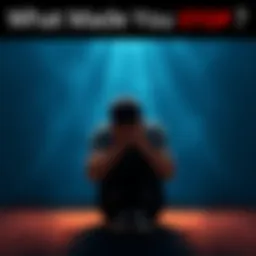 A person sitting alone with a sad expression, holding their head in their hands, symbolizing the emotional toll of addiction.