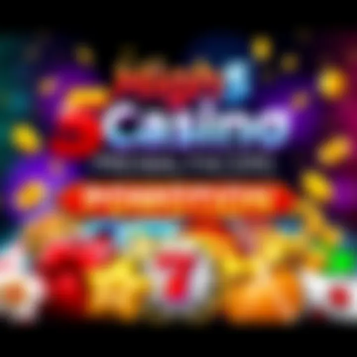 A colorful banner showing exciting promotions for new players at High5 Casino with various game icons