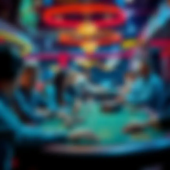 A bustling betting table showing players placing $600 bets with focused expressions.