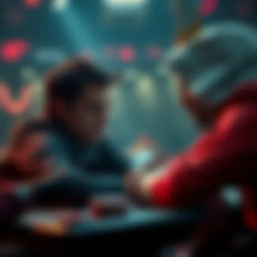 Hero contemplates whether to fold or call against Villain's aggressive betting in a high-stakes poker game.