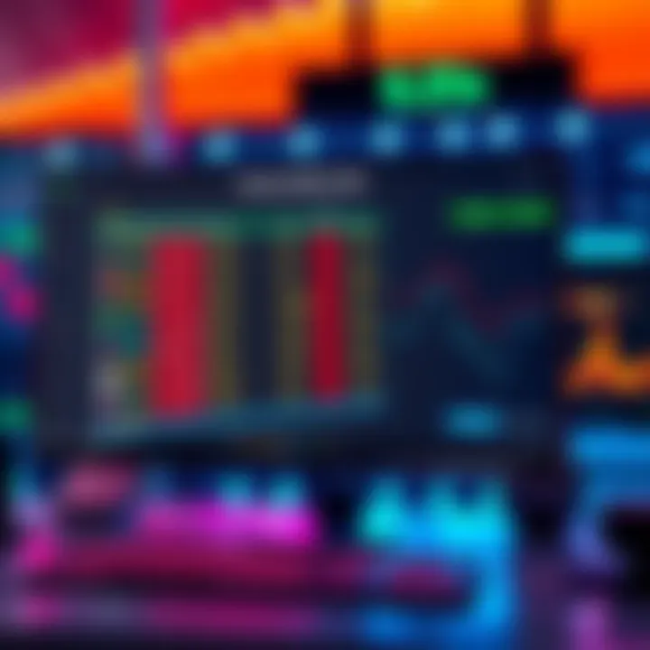 Illustration showing a computer screen displaying various historical match odds from different sports