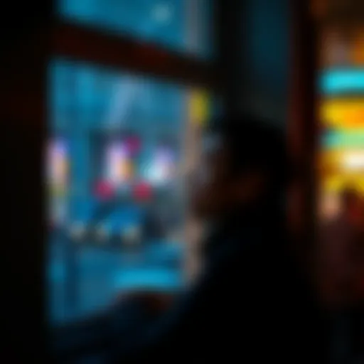 A person looking out of a window with a thoughtful expression, symbolizing reflection and hope after losing money gambling.