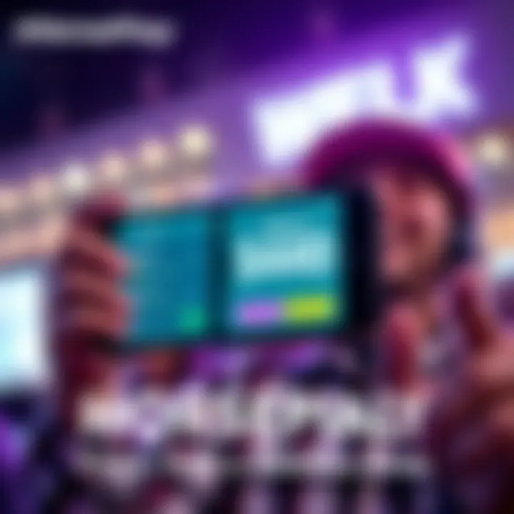 A happy player shows off their smartphone displaying the HorsePlay app with winning bets and cash winnings.