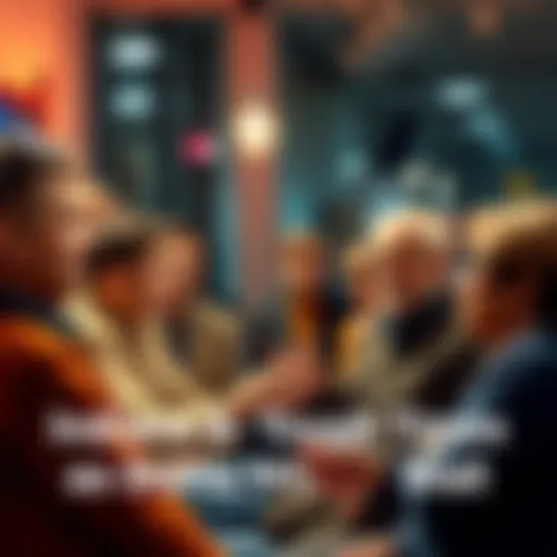 Group of Indiana residents sharing concerns about new policies and bureaucratic issues