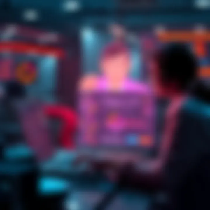 Investigation of Hellspin.com A person analyzing reviews and data on a laptop about Hellspin.com