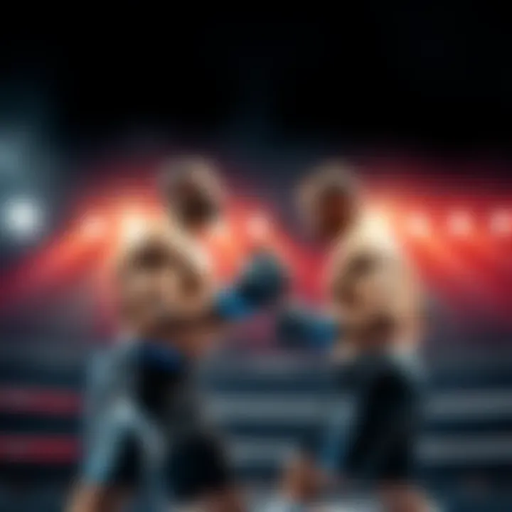Jalin Turner prepares for a fight against Fernandes, showcasing his skills in the octagon.