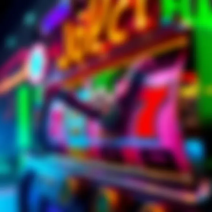 A vibrant view of the Joker slot game displaying spinning reels with a Joker wild character expanding across them, enhancing the excitement of gameplay.