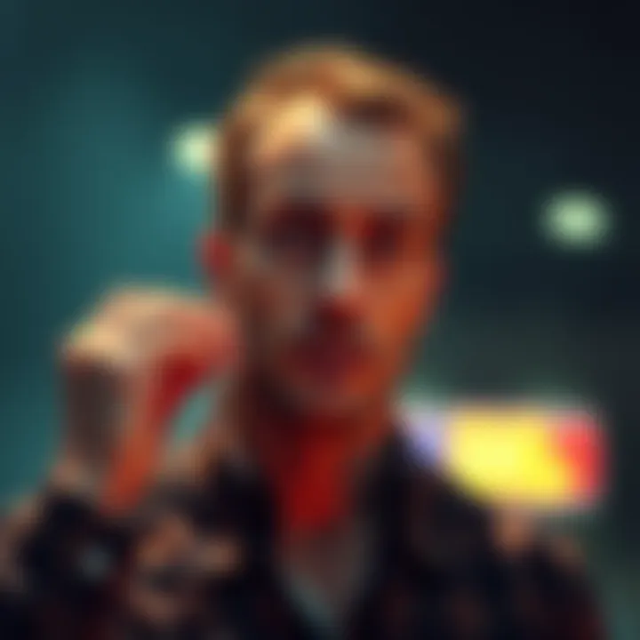 A worried man reflects on his decisions, showing concern over the consequences of his actions.