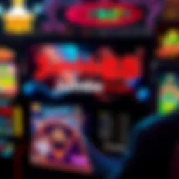 A vibrant gaming interface showcasing various games and payment options on Jumbo88's platform.