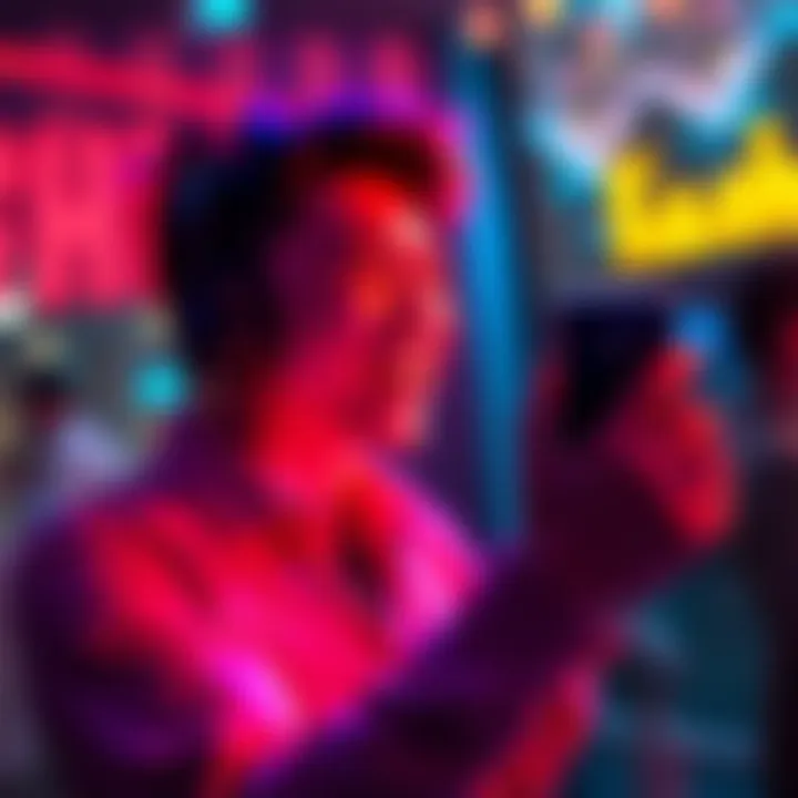 Person celebrating while looking at a phone showing a $25 bonus notification from Kalshi