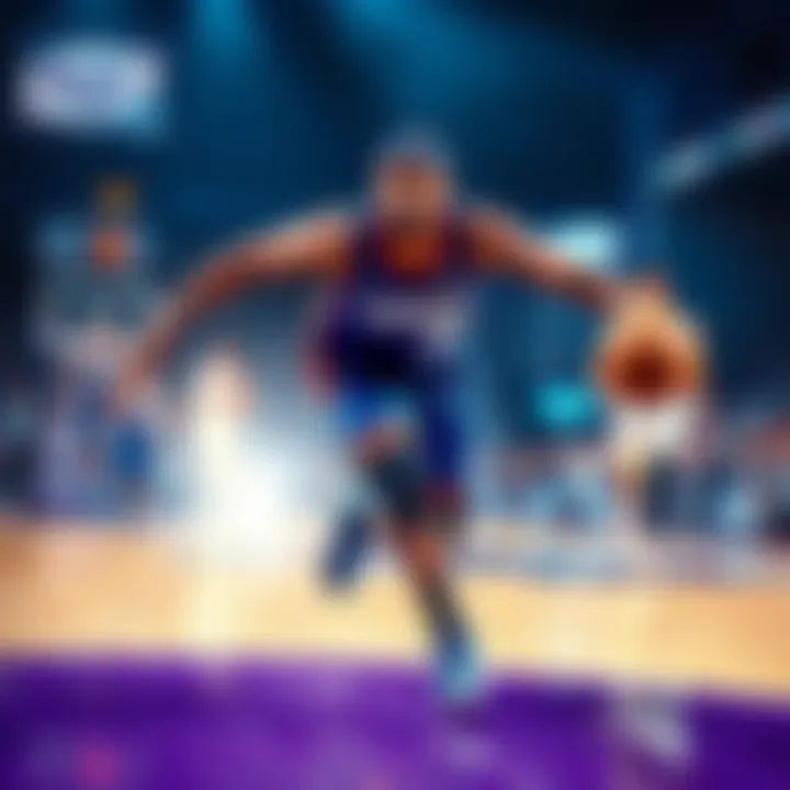 Kawhi Leonard dribbling the ball while playing against the Kings