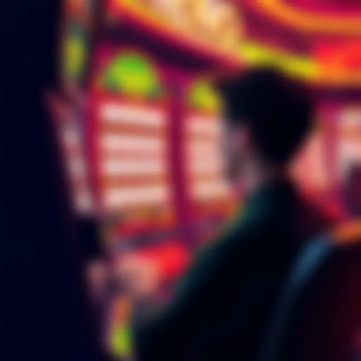 A player looking at a Keno screen with excitement, tracking their numbers after many spins in hopes of a big win.