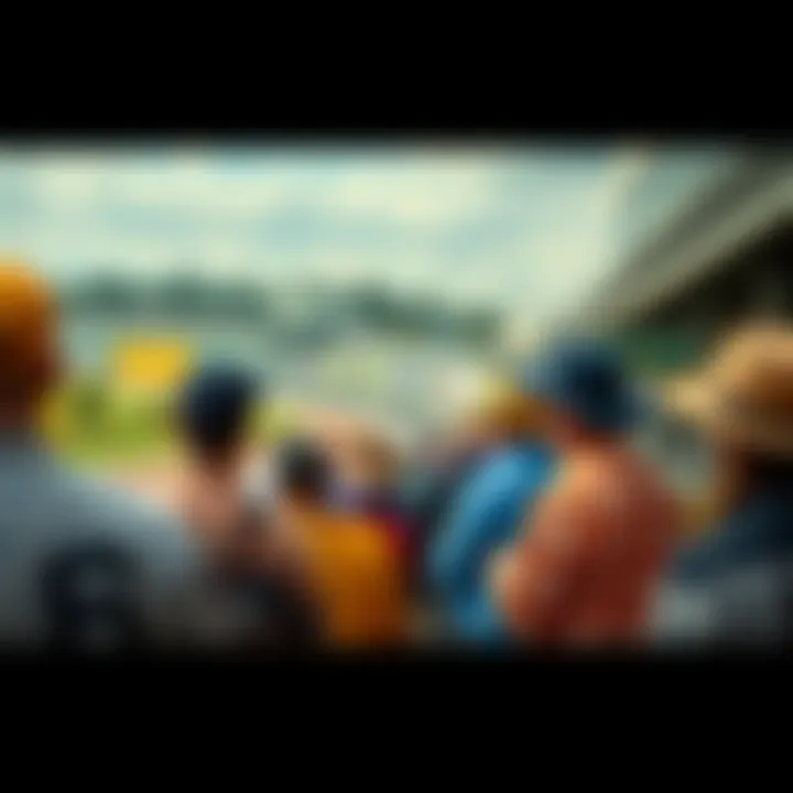 Kentucky Derby Future Wagering Pool Fans placing bets for the 2026 Kentucky Derby Future Wagering Pool at a racetrack