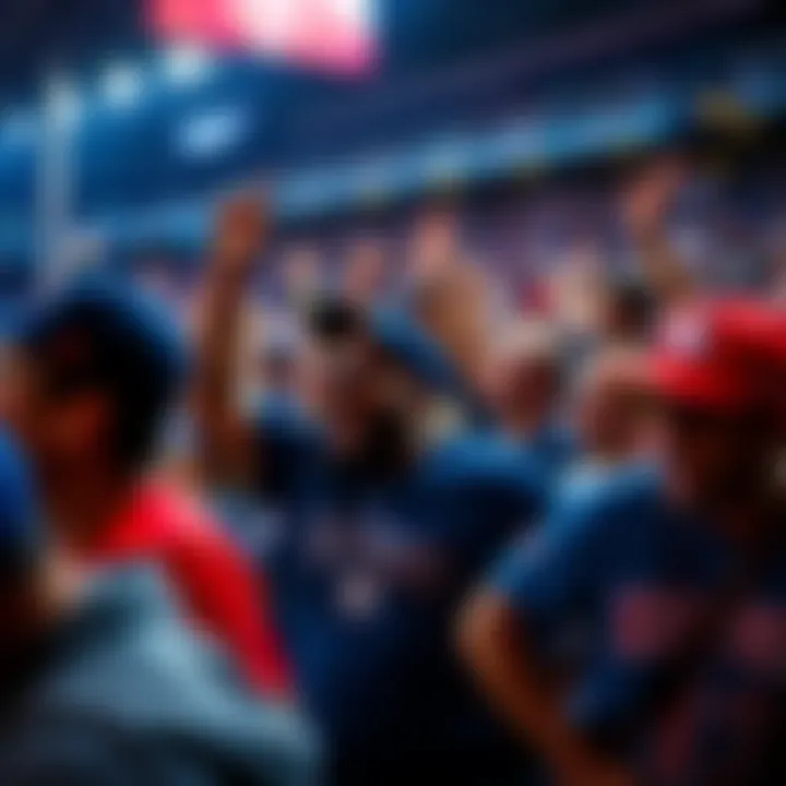 People engaged in a lively sports event and cultural celebration in Kentucky, showcasing passion and energy.