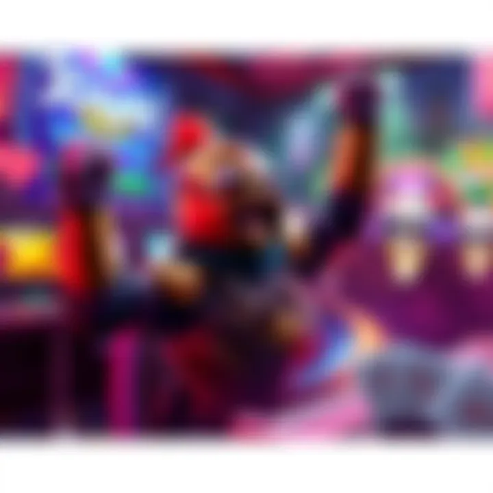 A player celebrating a big win in Knight Shift after a $10 bonus buy, with colorful game graphics in the background.