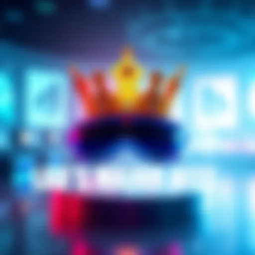 A graphic showing Lab's two successful projects with a crown symbolizing their dominance in the industry.