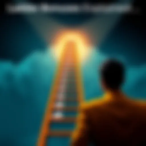Ladder Bonuses Explained A graphic showing a ladder with various bonus percentage markers and a person looking uncertain about the bonus system.
