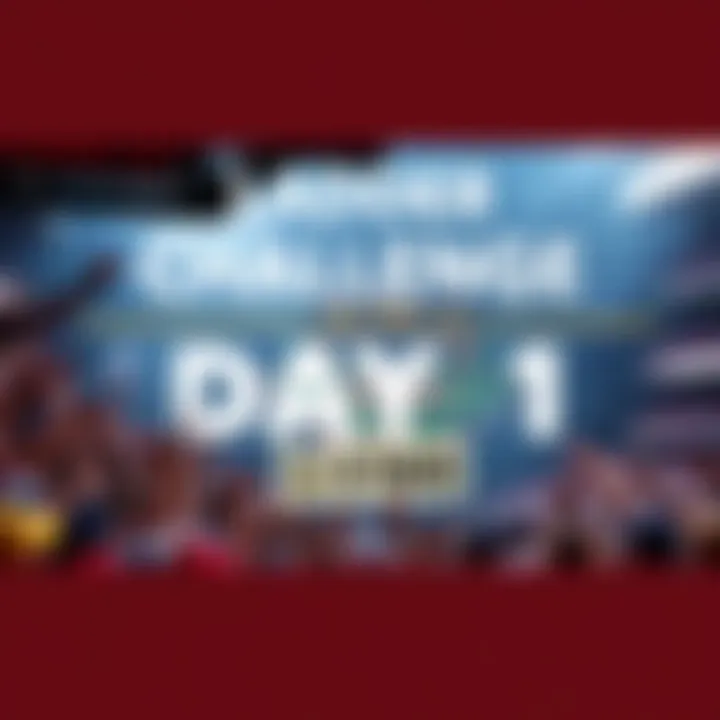 Ladder Challenge Day 1 A graphic showing the progress of the Ladder Challenge starting with $100, featuring a cheering crowd and a scoreboard highlighting the Brewers' win.